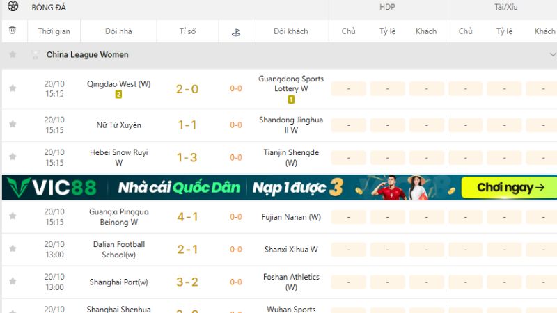 KQBD 247 là địa chỉ tin cậy theo dõi bóng đá nữ Trung Quốc.