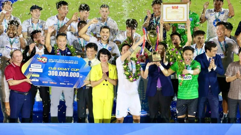 Giải đấu knock-out hấp dẫn với các CLB V.League, Hạng Nhất, Hạng Nhì.