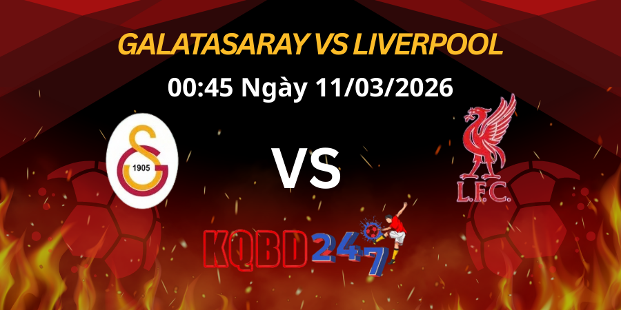 Nhận Định Galatasaray vs Liverpool | Champions League Vòng 1/8 - Lượt Đi 11/03/2026
