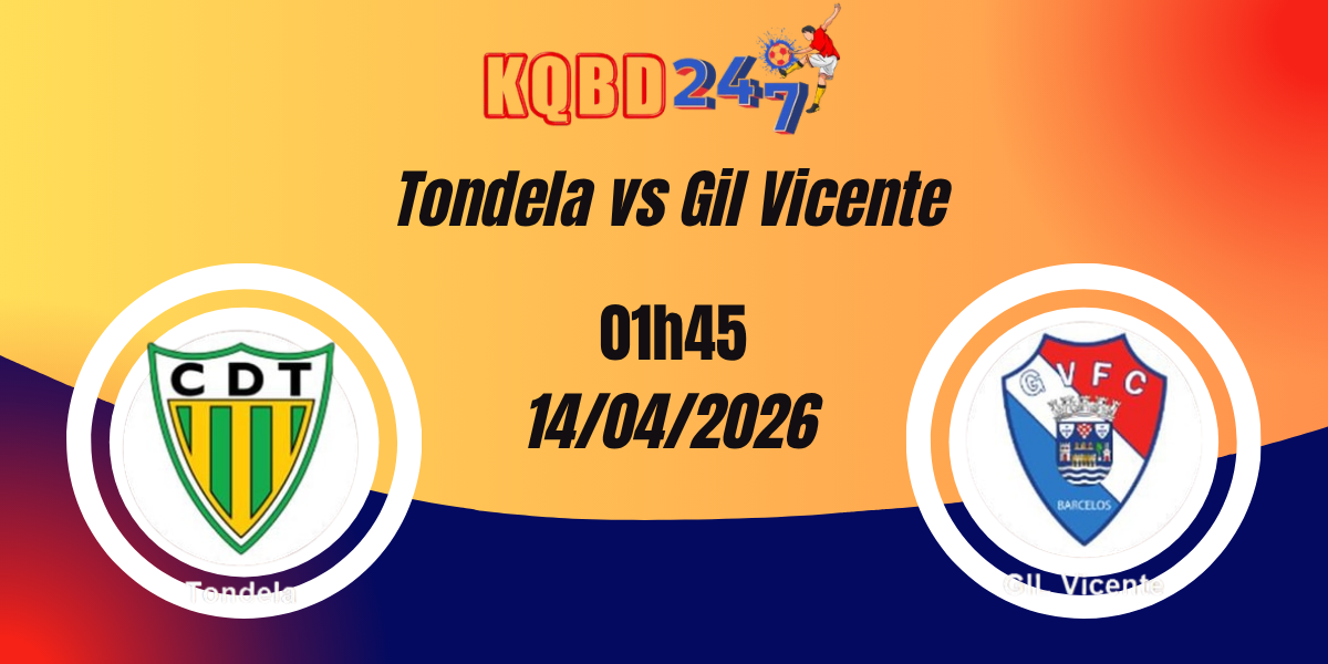 Nhận Định Tondela vs Gil Vicente VĐQG Bồ Đào Nha 14/04/2026